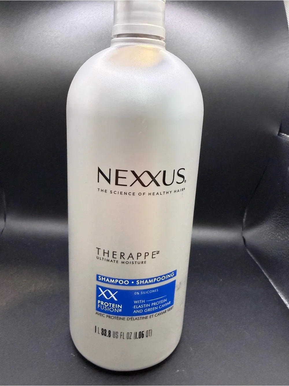 Nexxus Therappe Ultimate Moisture Shampoo — Silver Bottle